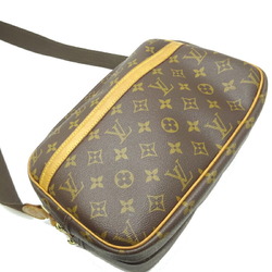 Louis Vuitton Reporter PM Women's and Men's Shoulder Bag M45254 Monogram Brown