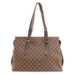 Louis Vuitton N51119 Chelsea Damier Ebene Tote Bag Canvas Women's LOUIS VUITTON