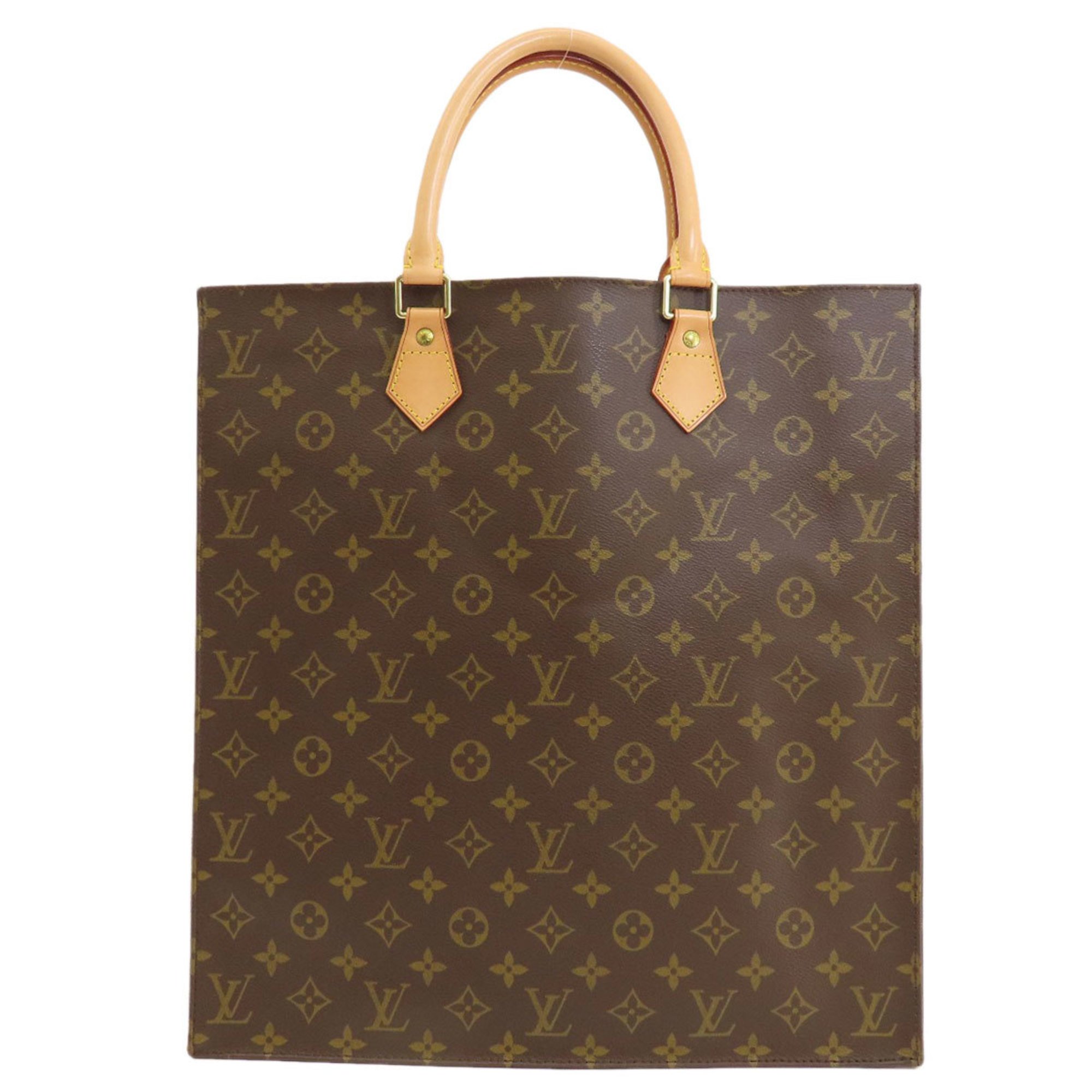 Louis Vuitton M51140 Sac Plat Monogram Tote Bag Canvas Women's LOUIS VUITTON