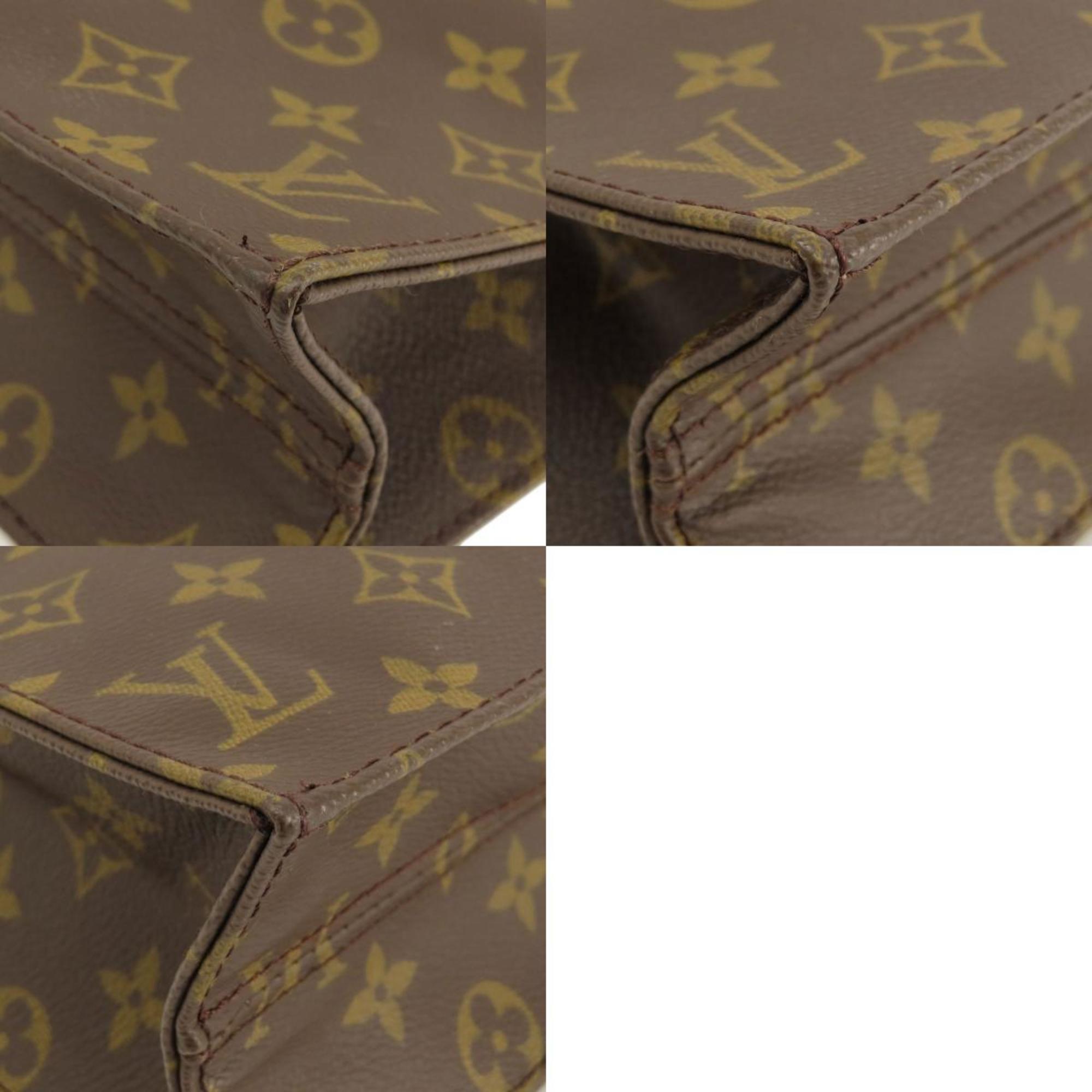 Louis Vuitton M51140 Sac Plat Monogram Tote Bag Canvas Women's LOUIS VUITTON