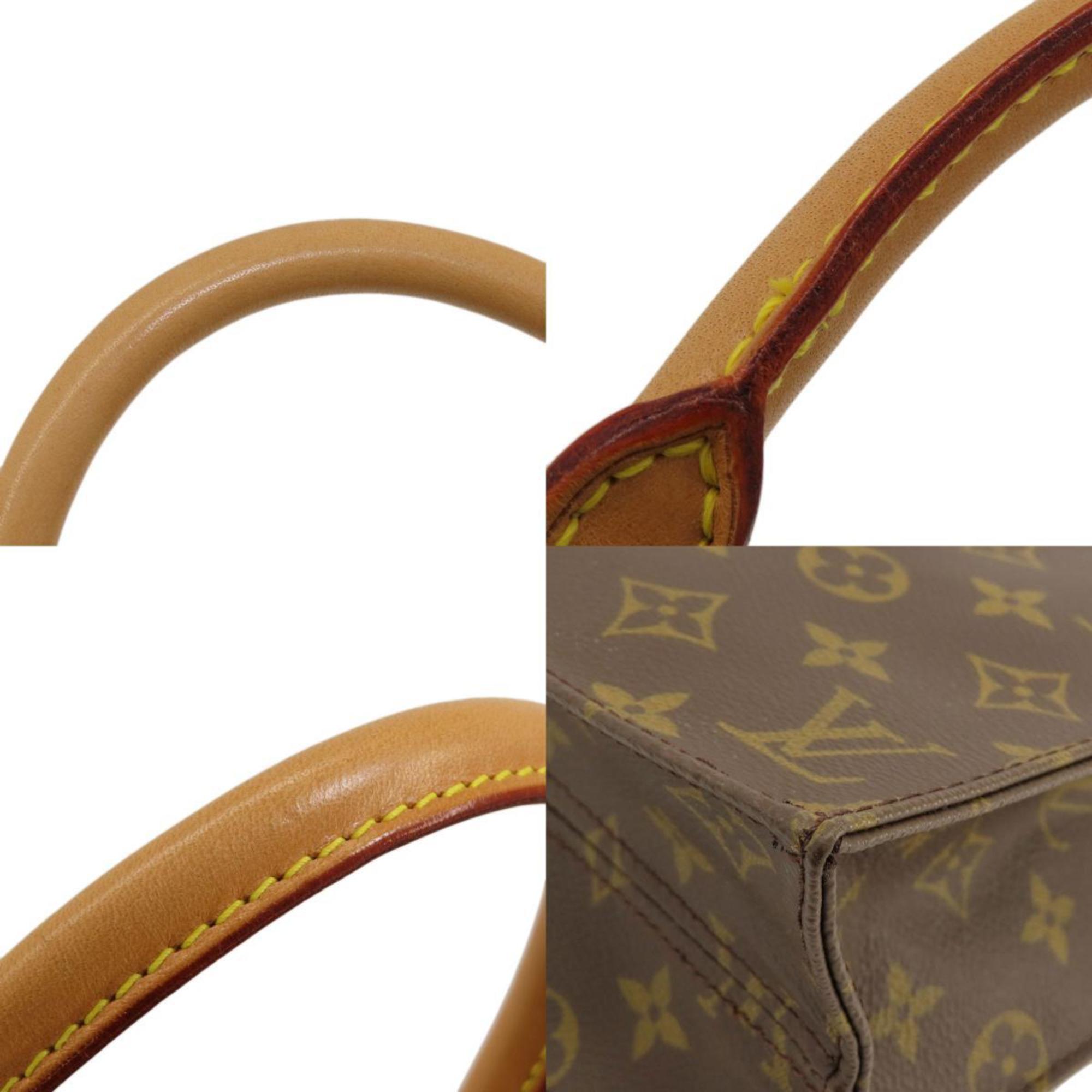 Louis Vuitton M51140 Sac Plat Monogram Tote Bag Canvas Women's LOUIS VUITTON