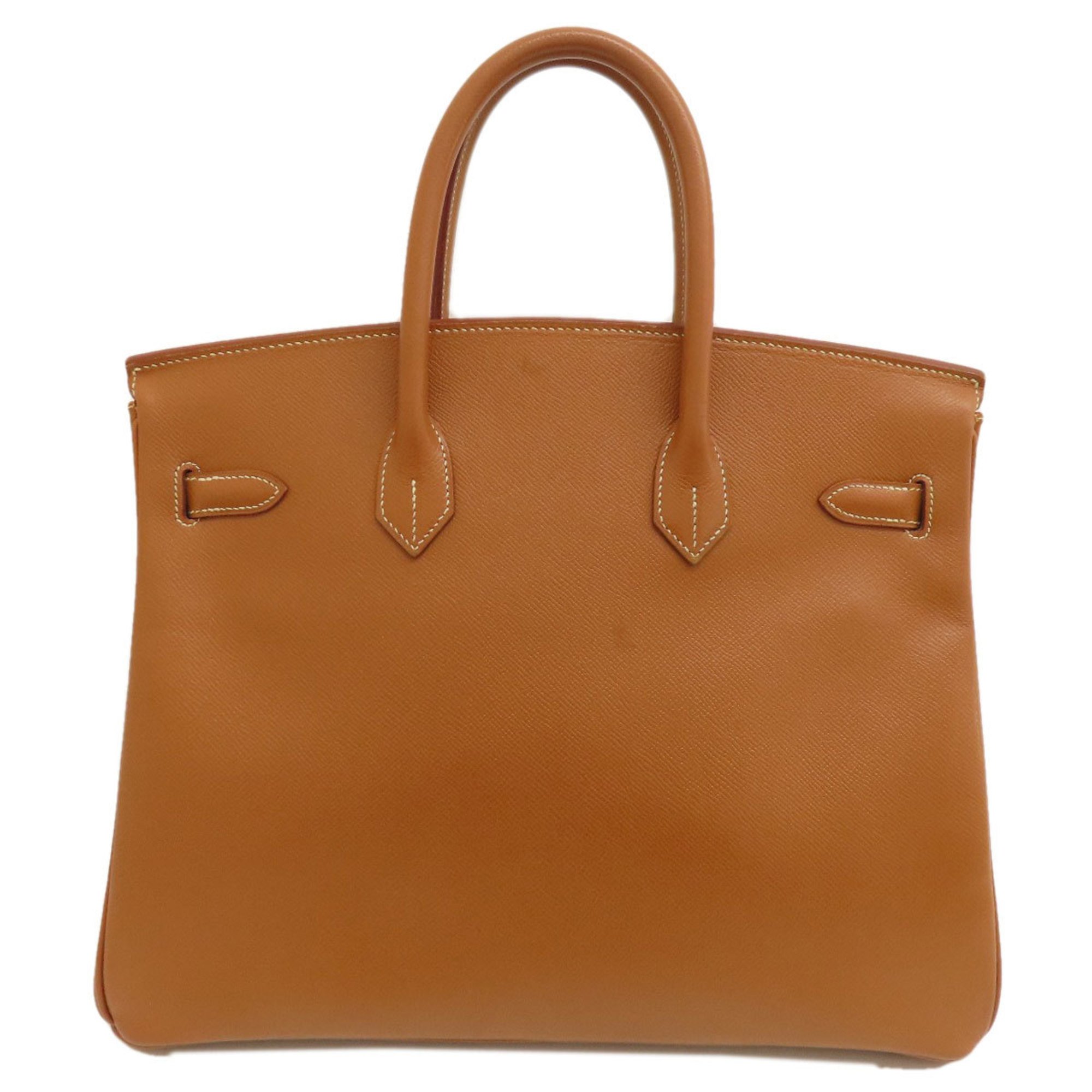 Hermes Birkin 35 Gold Handbag Couchvel Women's HERMES