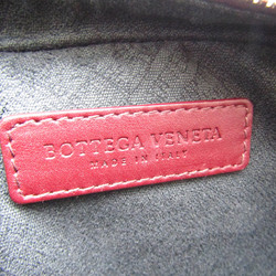 Bottega Veneta Men,Women Leather Clutch Bag Bordeaux