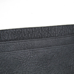 Bvlgari 33404 Leather Card Case Black