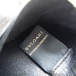 Bvlgari 33404 Leather Card Case Black