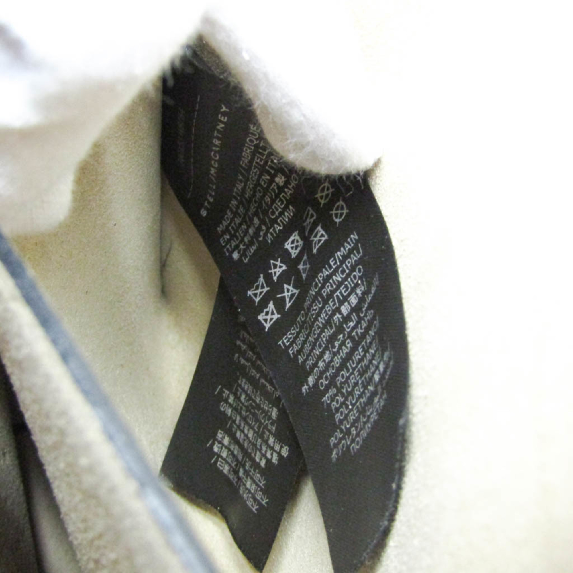 Stella McCartney 700150 W8764 Women's Faux Leather Shoulder Bag Black