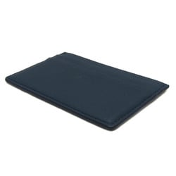Tiffany Leather Card Case Navy
