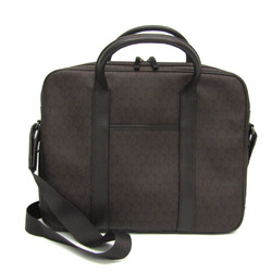 Dunhill WINDSOR L3N781B Men's Leather,PVC Briefcase,Shoulder Bag Dark Brown
