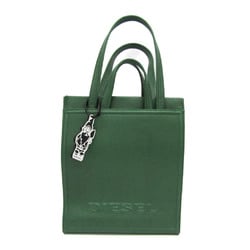 Diesel X07145 Women,Men Leather Handbag,Tote Bag Green