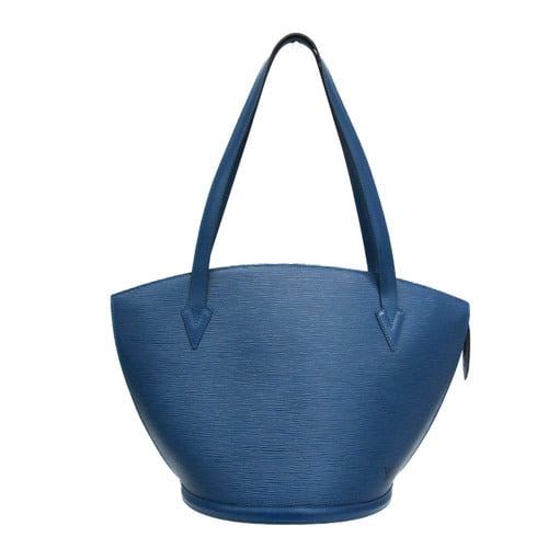Louis Vuitton Epi Saint-Jacques Shopping M52265 Women's Shoulder Bag Toledo Blue