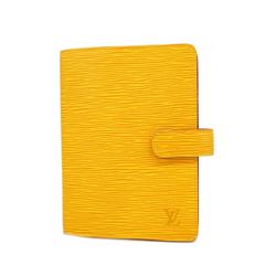 Louis Vuitton Notebook Cover Epi Agenda MM R20049 Tassili Yellow Men's Women's