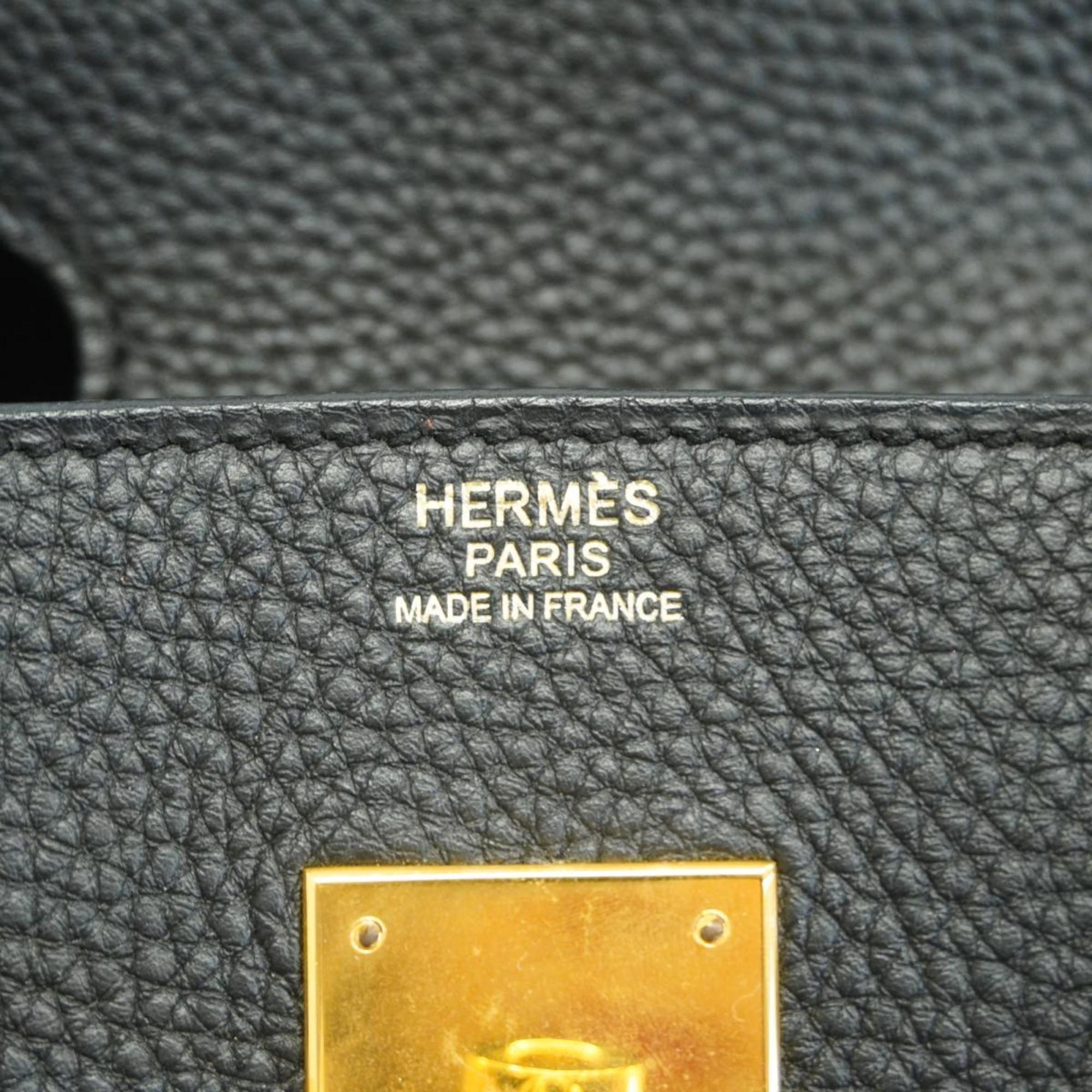 Hermes handbag Birkin 30 □R stamp Togo black ladies