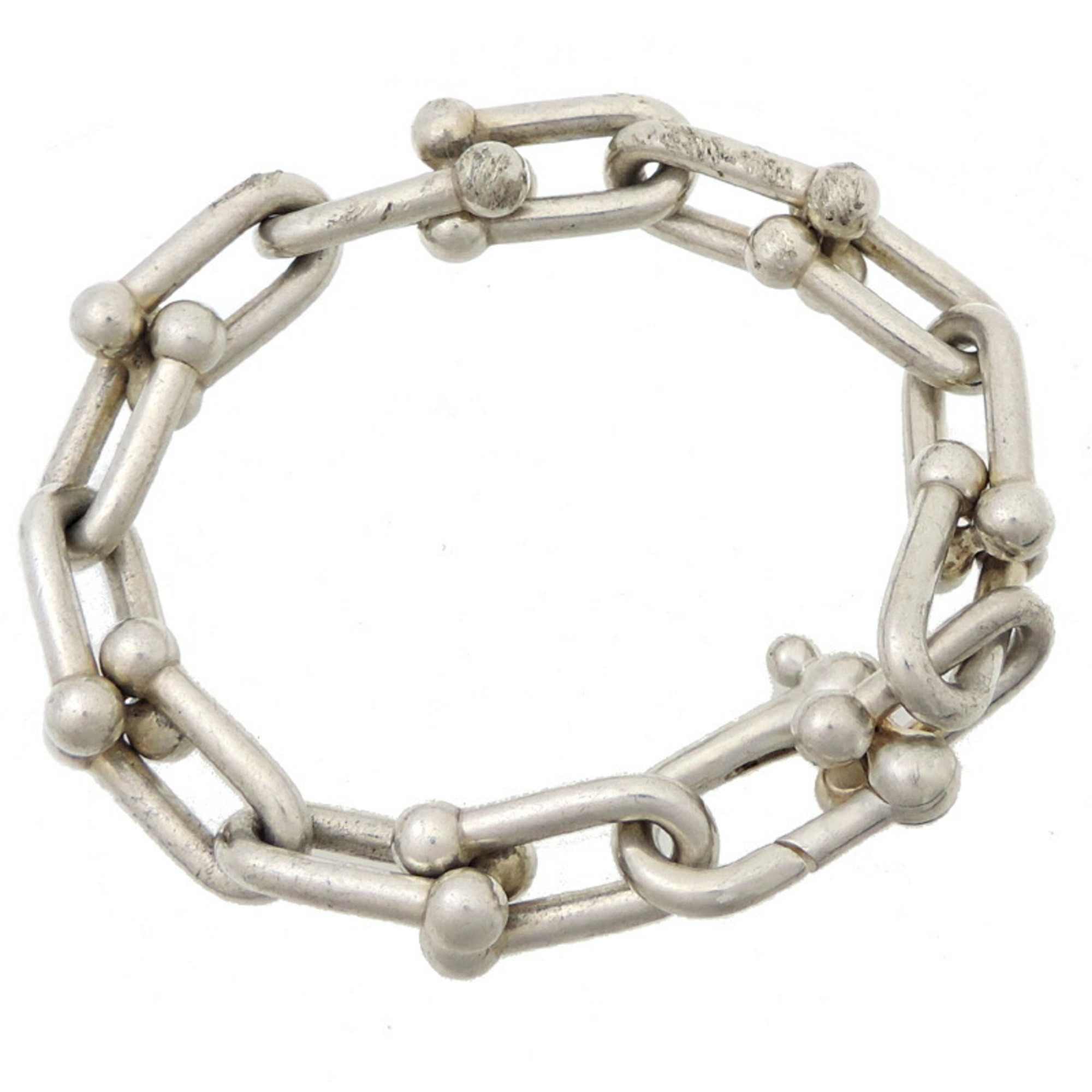 Tiffany HardWear Large Link Women's and Men's Bracelet 60153089 925 Silver