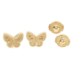 Van Cleef & Arpels Sweet Alhambra Papillon K18YG Yellow Gold Earrings