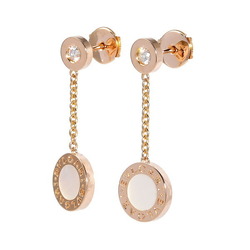 BVLGARI K18PG Pink Gold Earrings J381851