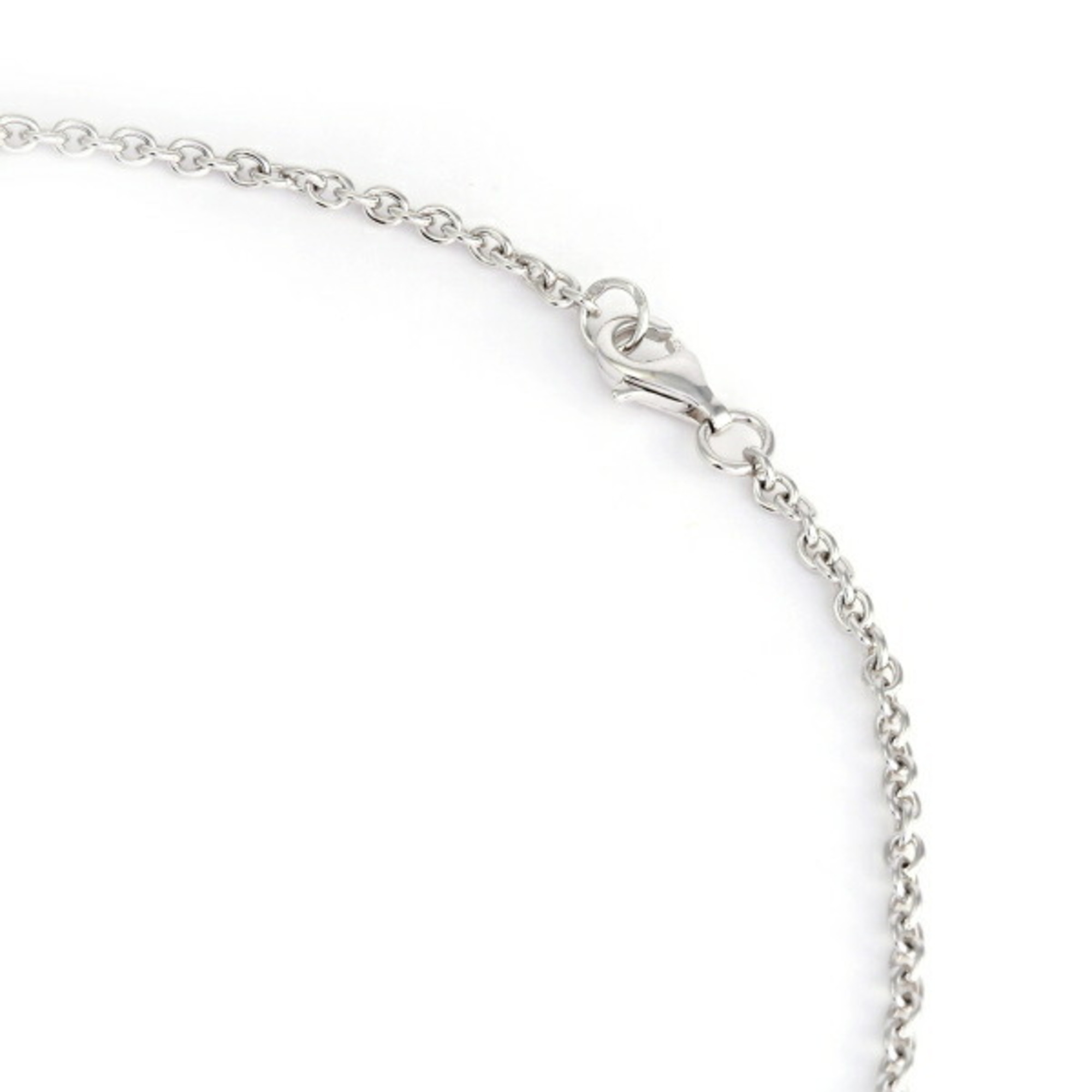 Chanel Camellia K18WG White Gold Necklace J381709