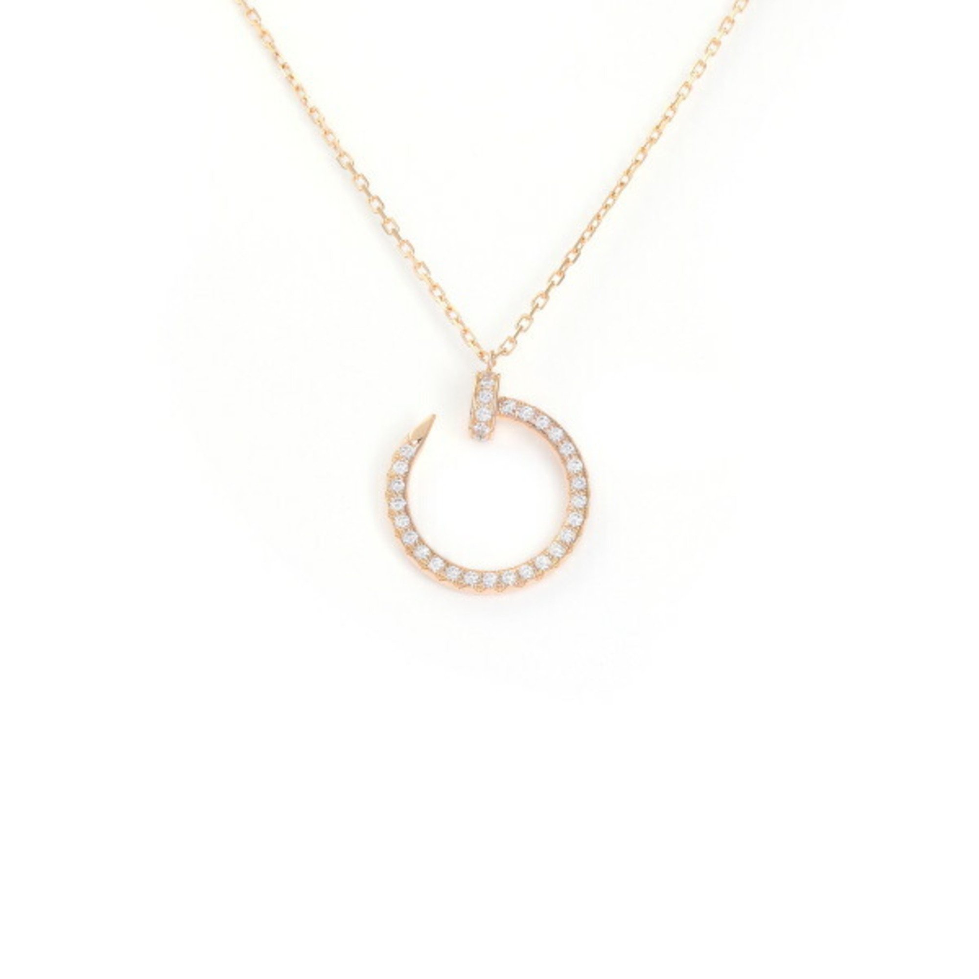 Cartier Juste un Clou K18PG Pink Gold Necklace J381713