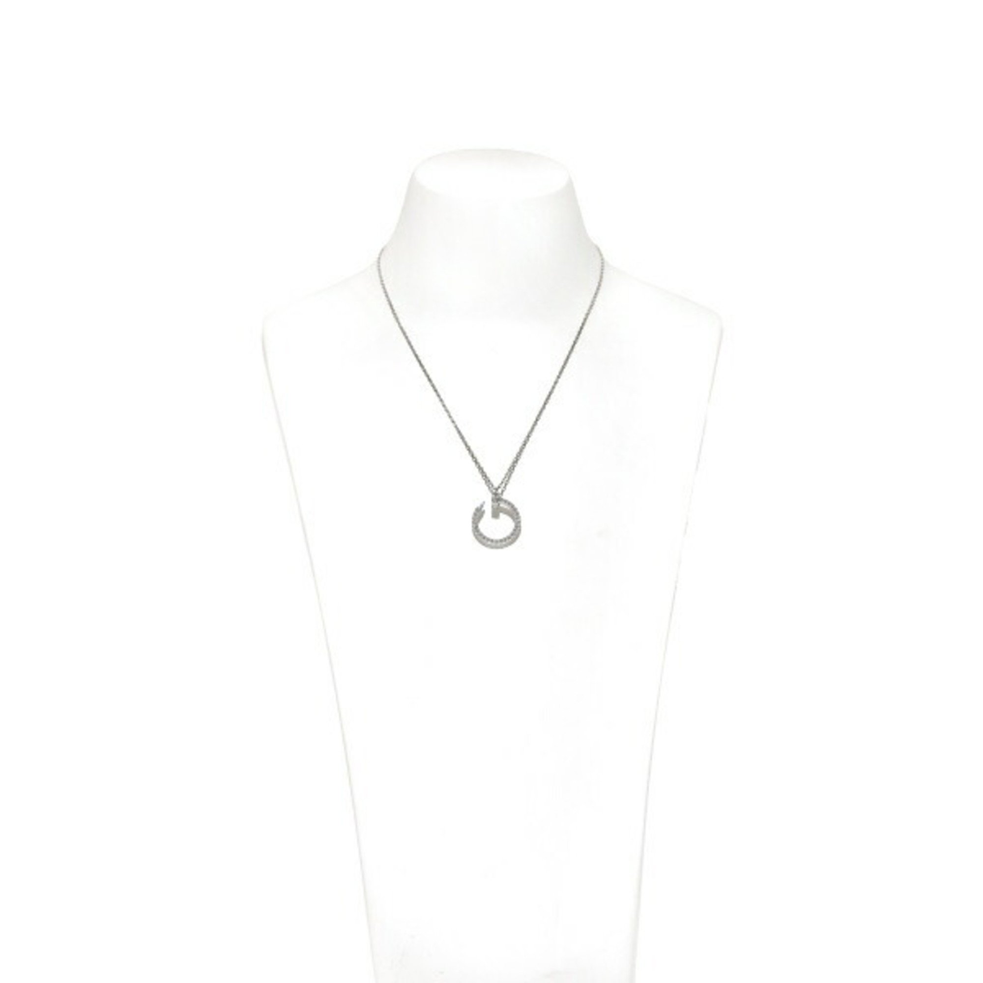 Cartier Juste un Clou K18WG White Gold Necklace J381224