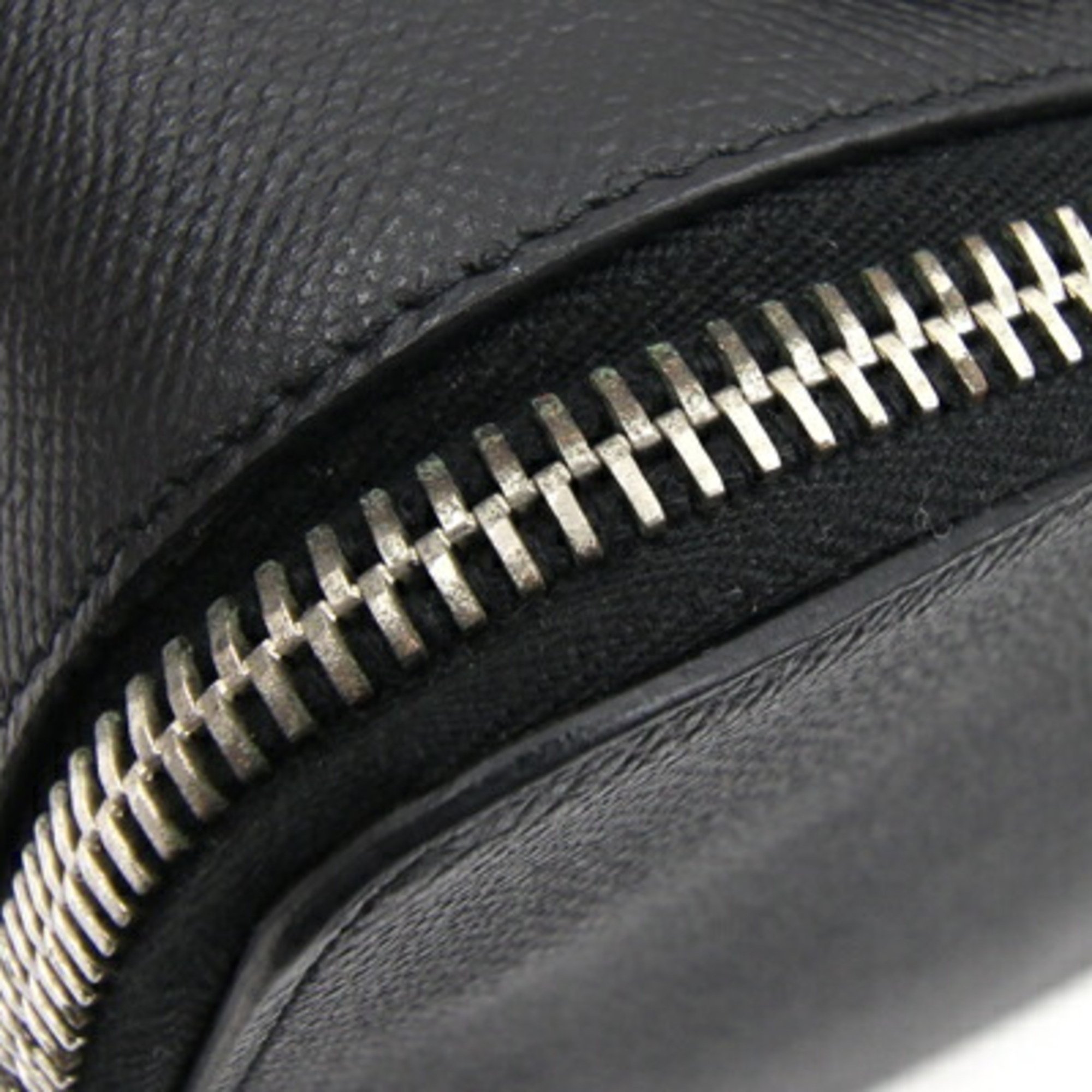 Dolce & Gabbana handbag, black leather, second bag, black, men's DOLCE&GABBANA
