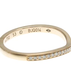 Cartier Ballerina Wedding Ring Pink Gold (18K) Fashion Diamond Band Ring Pink Gold