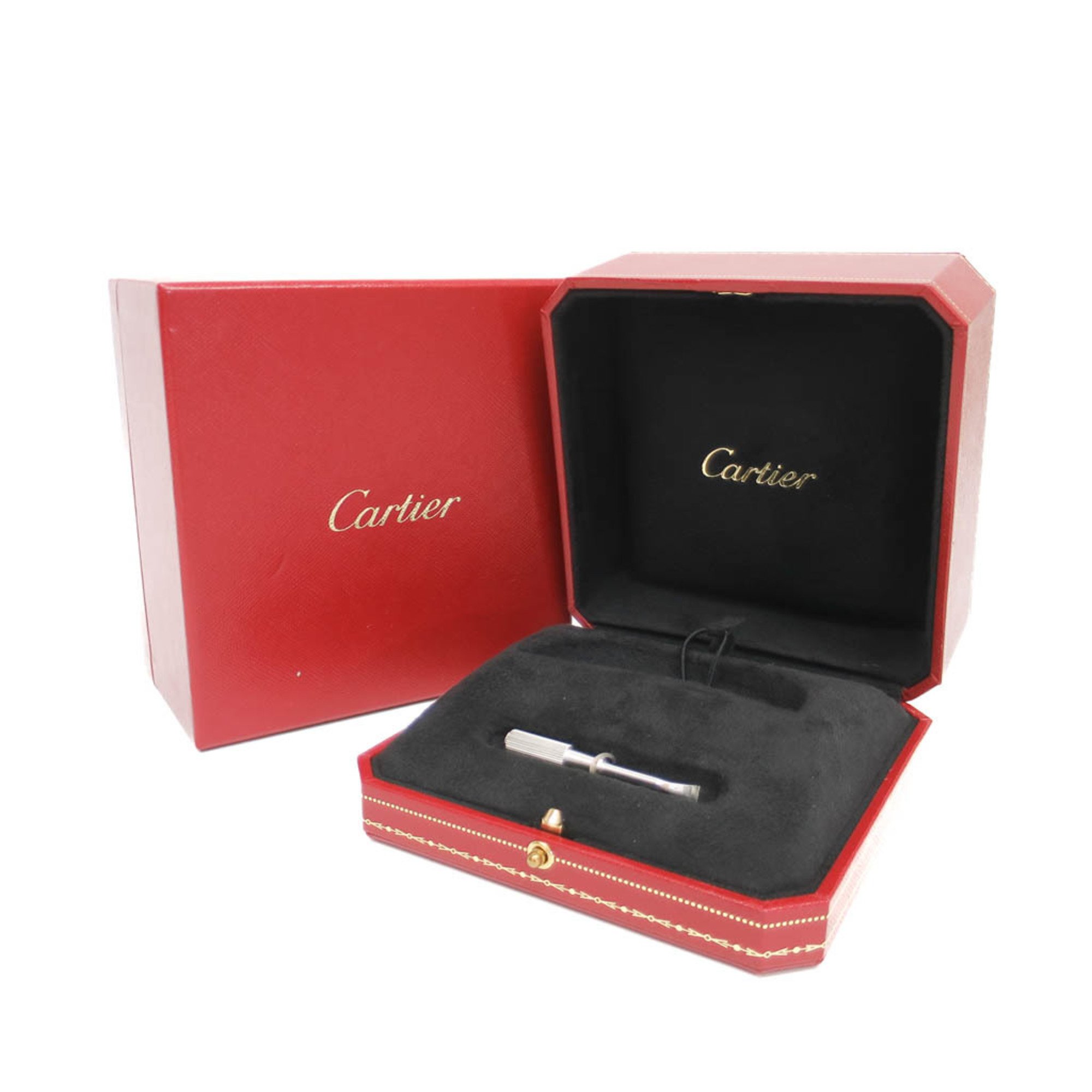 Cartier Love White Gold (18K) No Stone Bangle Silver