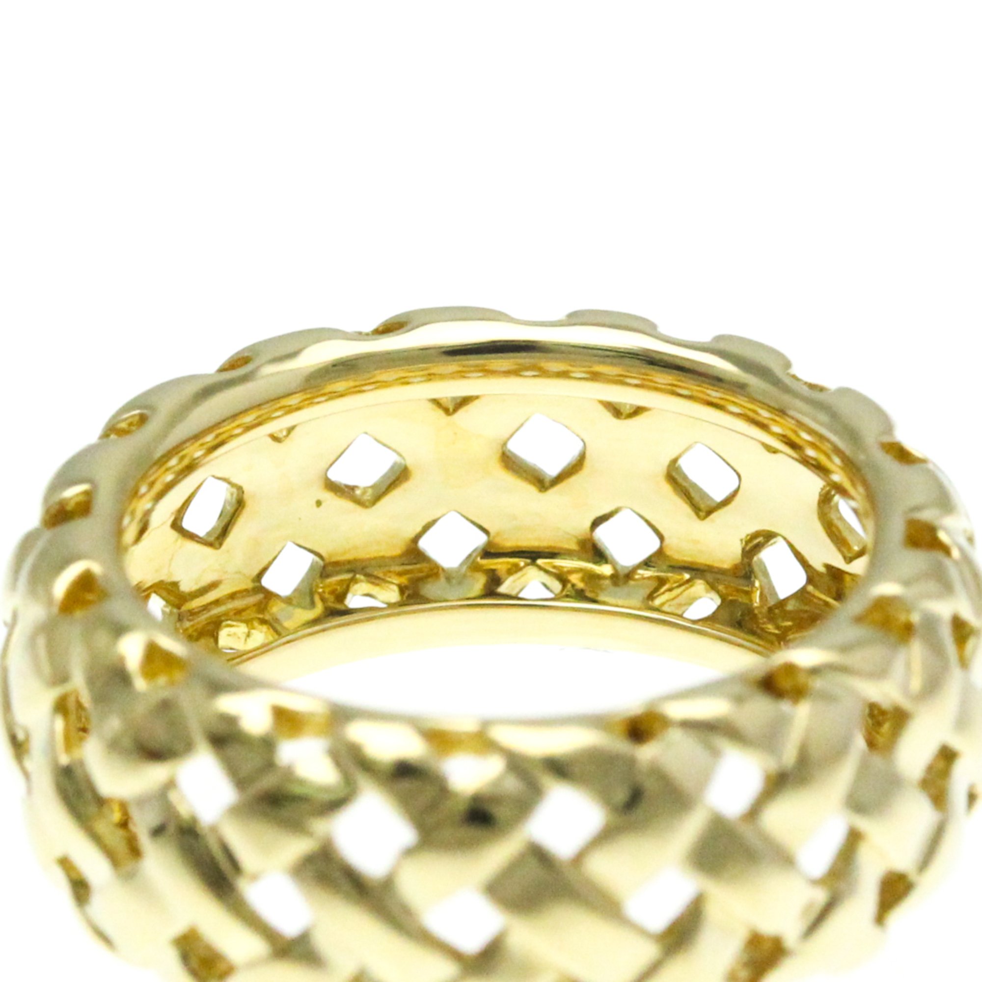 Tiffany Minnevally Ring Yellow Gold (18K) Fashion No Stone Band Ring Gold
