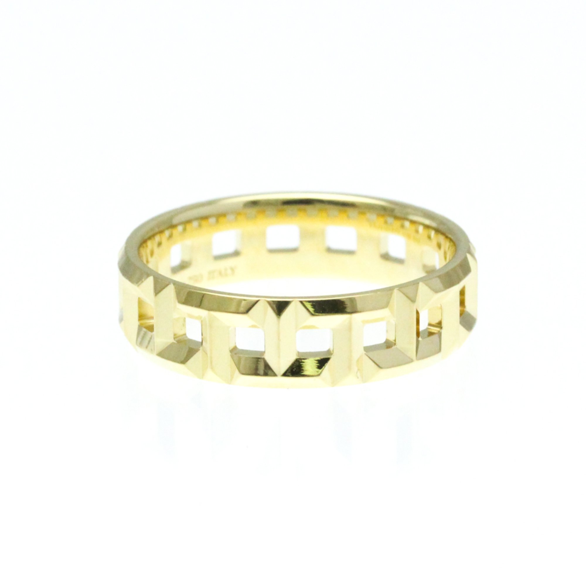 Tiffany T True Narrow Ring Pink Gold (18K) Fashion No Stone Band Ring Pink Gold