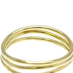 Tiffany Wave Ring Yellow Gold (18K) Fashion No Stone Band Ring Gold