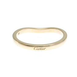 Cartier Ballerina Wedding Ring Pink Gold (18K) Fashion No Stone Band Ring Pink Gold