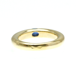Cartier Ellipse Blue Sapphire Ring Yellow Gold (18K) Fashion Sapphire Band Ring Gold