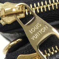 Louis Vuitton Shoulder Bag Bicolor Monogram Empreinte Pochette Double Zip Women's M80787 Black Beige A6047142