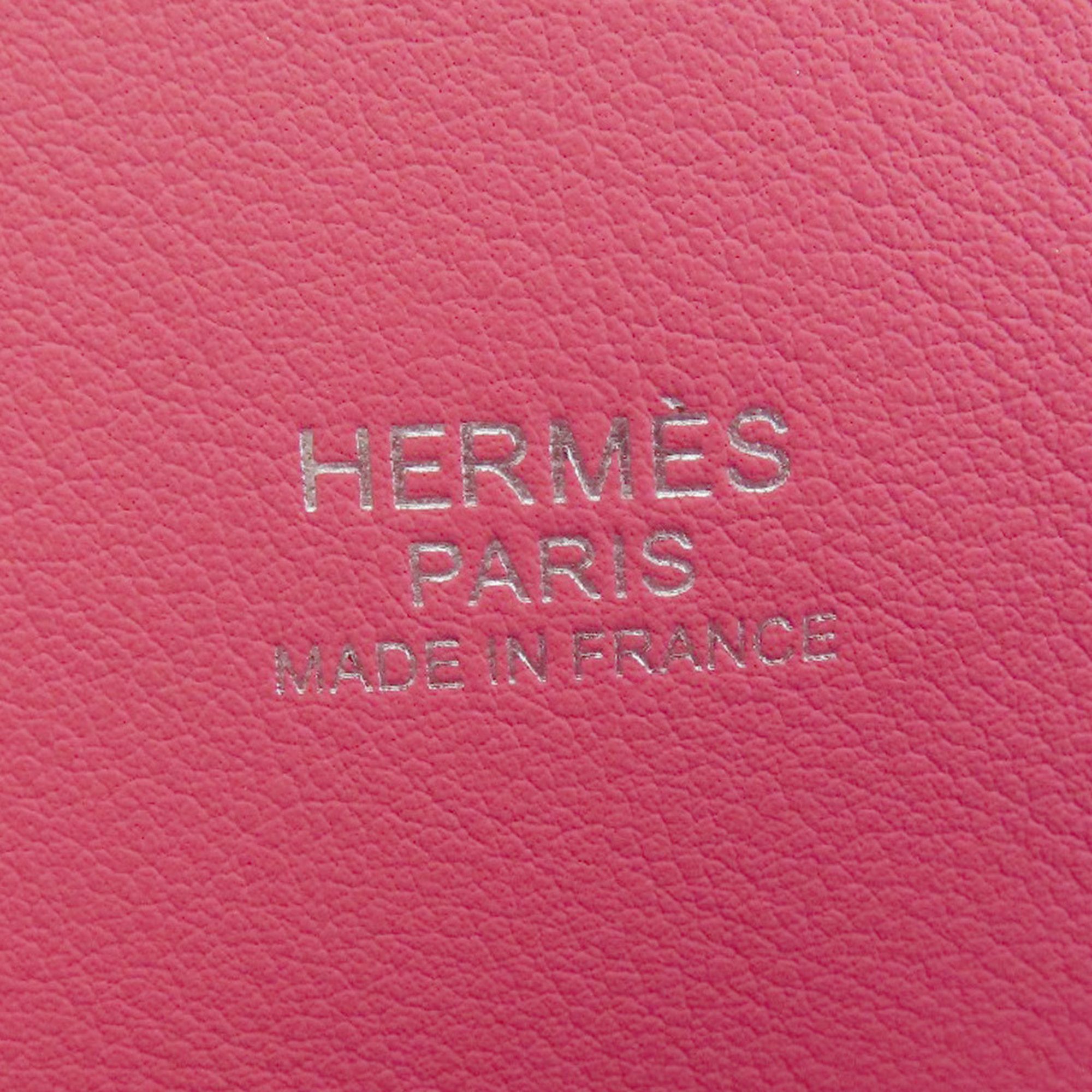 Hermes Bolide 31 Rose Azalee Handbag Taurillon Women's HERMES