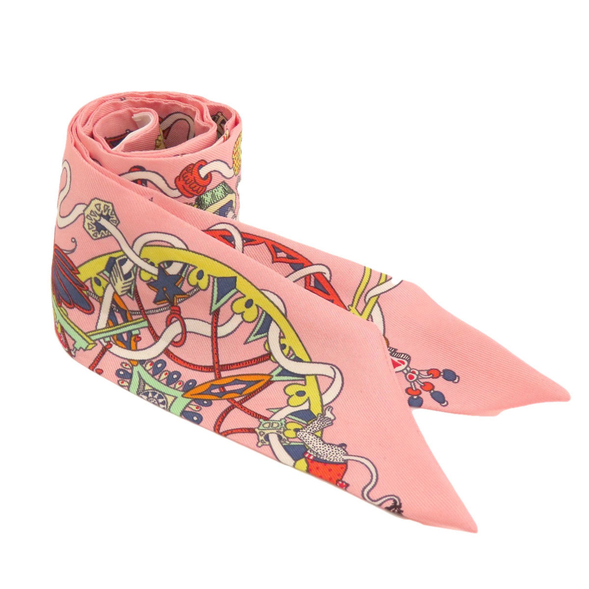 Hermes Twilly Scarf Muffler Silk Women's HERMES