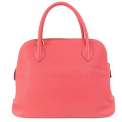 Hermes Bolide 31 Pink Handbag Taurillon Women's HERMES