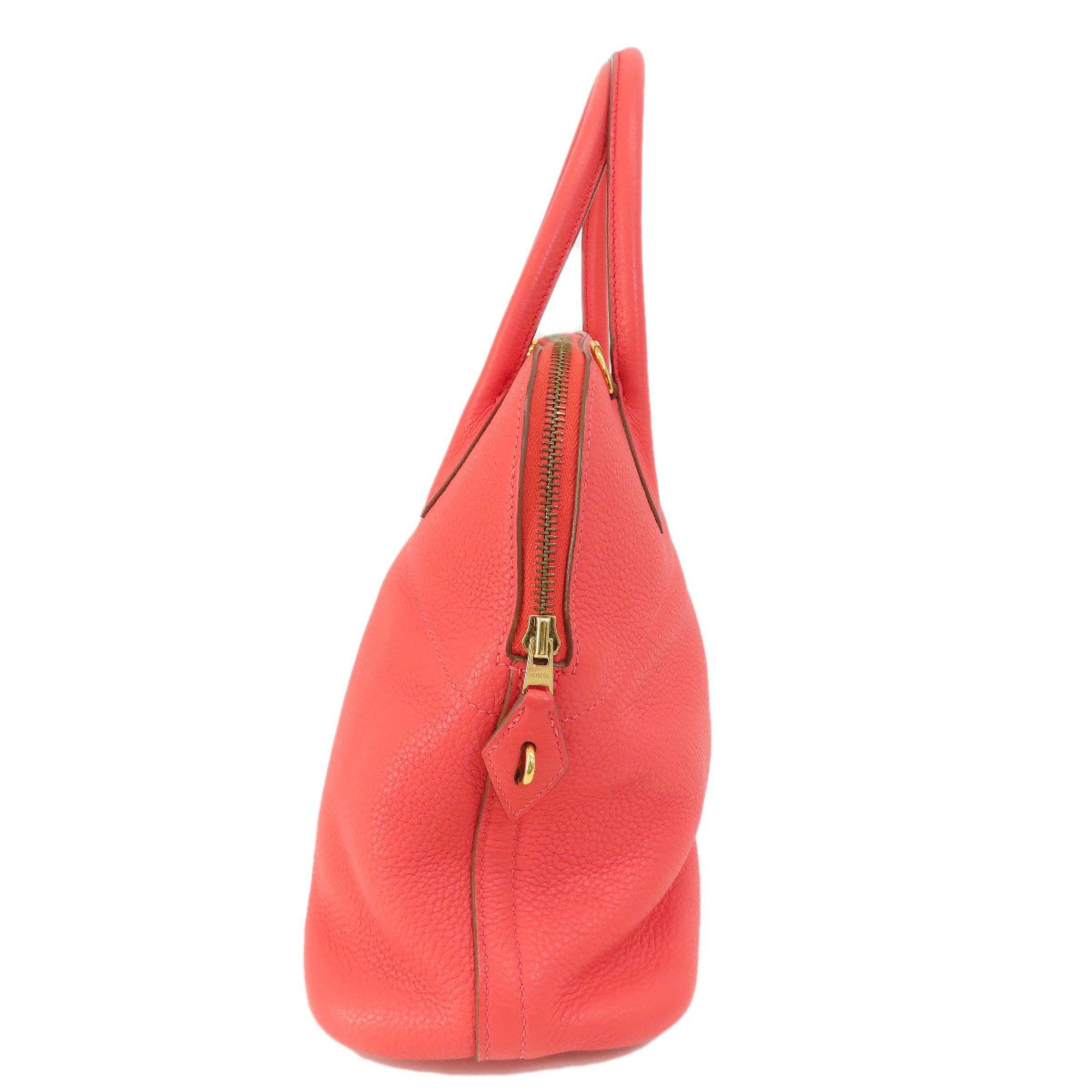 Hermes Bolide 31 Pink Handbag Taurillon Women's HERMES