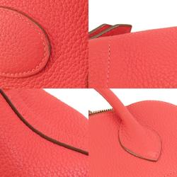 Hermes Bolide 31 Pink Handbag Taurillon Women's HERMES