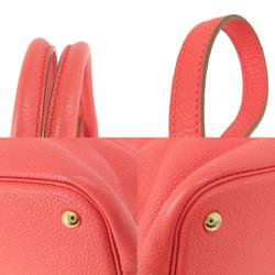 Hermes Bolide 31 Pink Handbag Taurillon Women's HERMES