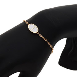 Hermes Chaine d'Ancre Verso SH size bracelet K18 pink gold ladies HERMES