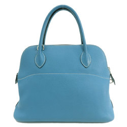 Hermes Bolide 31 Blue Jean Handbag Taurillon Women's HERMES