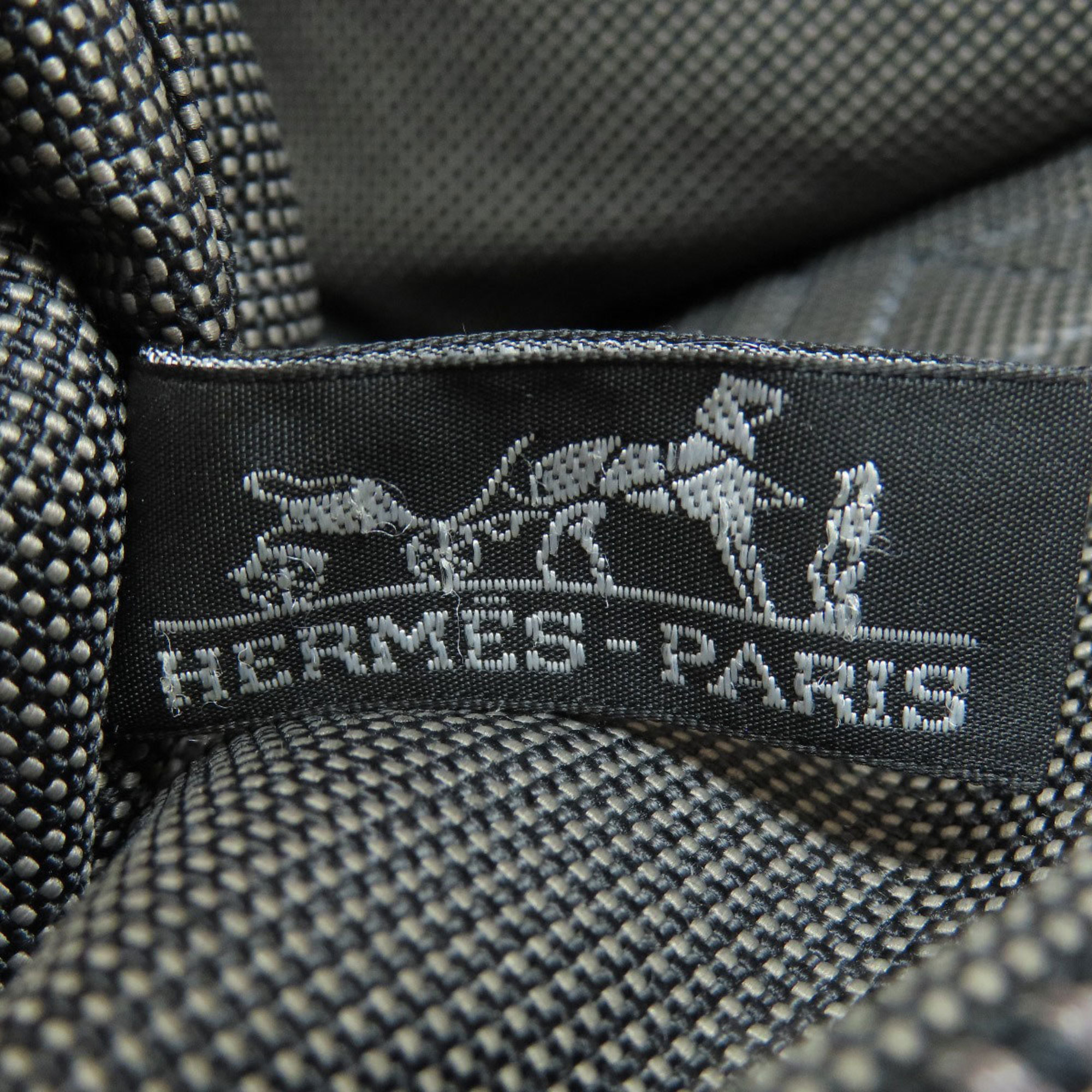 Hermes Air Line Bassas PM Shoulder Bag Canvas Women's HERMES