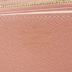 Louis Vuitton M41894 Zippy Wallet Monogram Rose Ballerine Long Canvas Women's LOUIS VUITTON