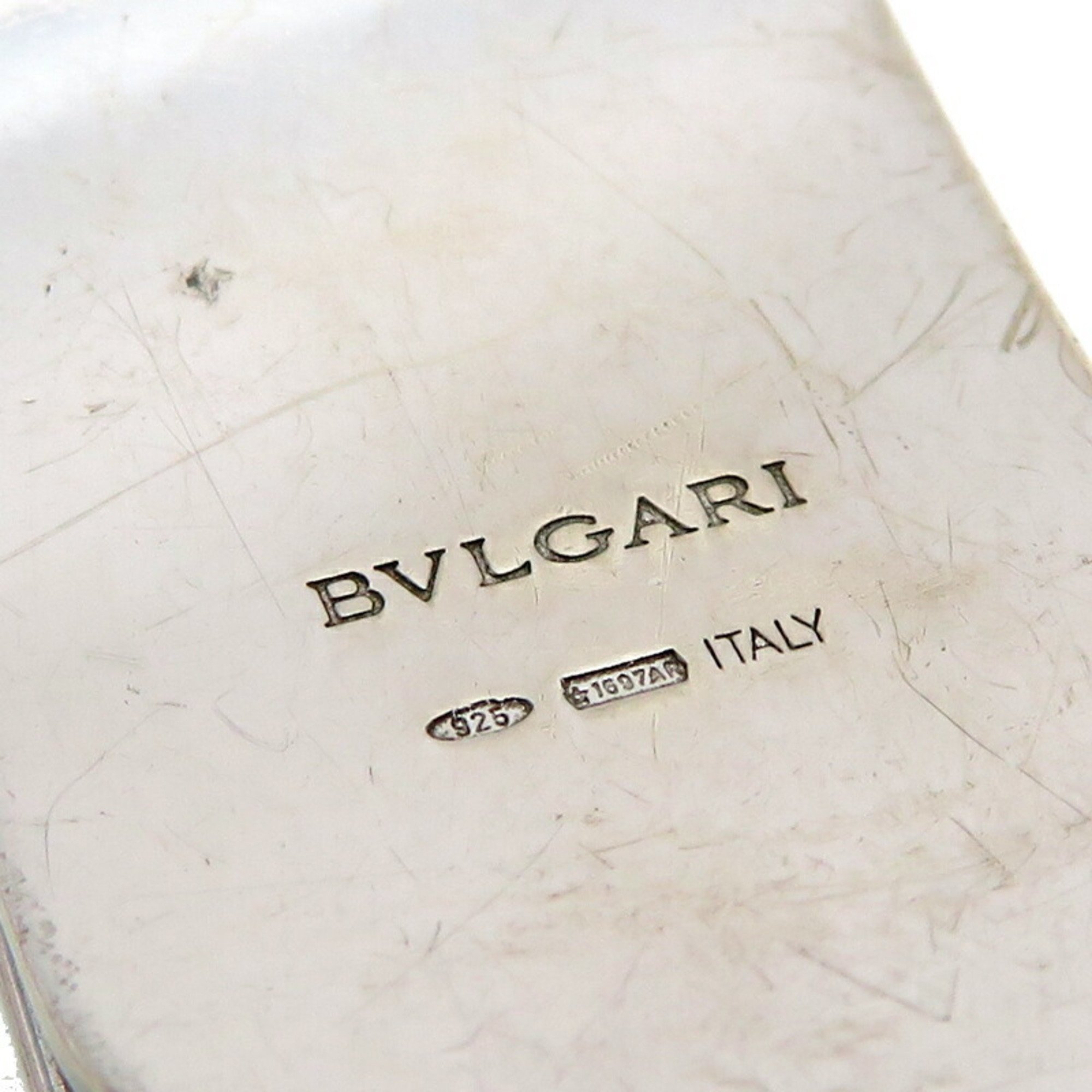 Bvlgari Bulgari SV925 Men's Money Clip Silver 925