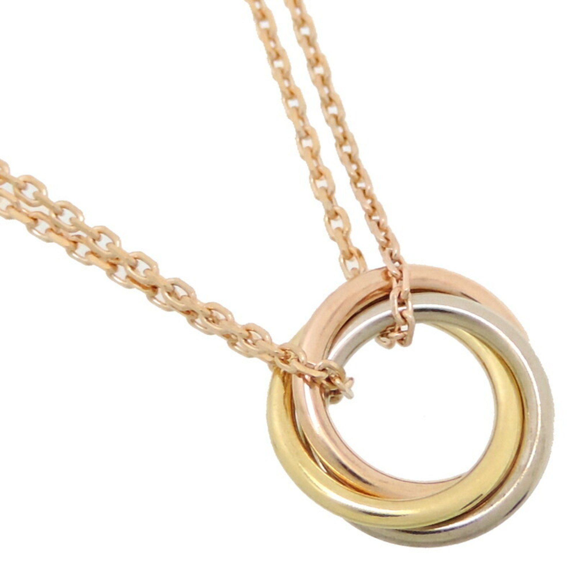 Cartier Sweet Trinity Women's Necklace B7218200 750 Yellow Gold