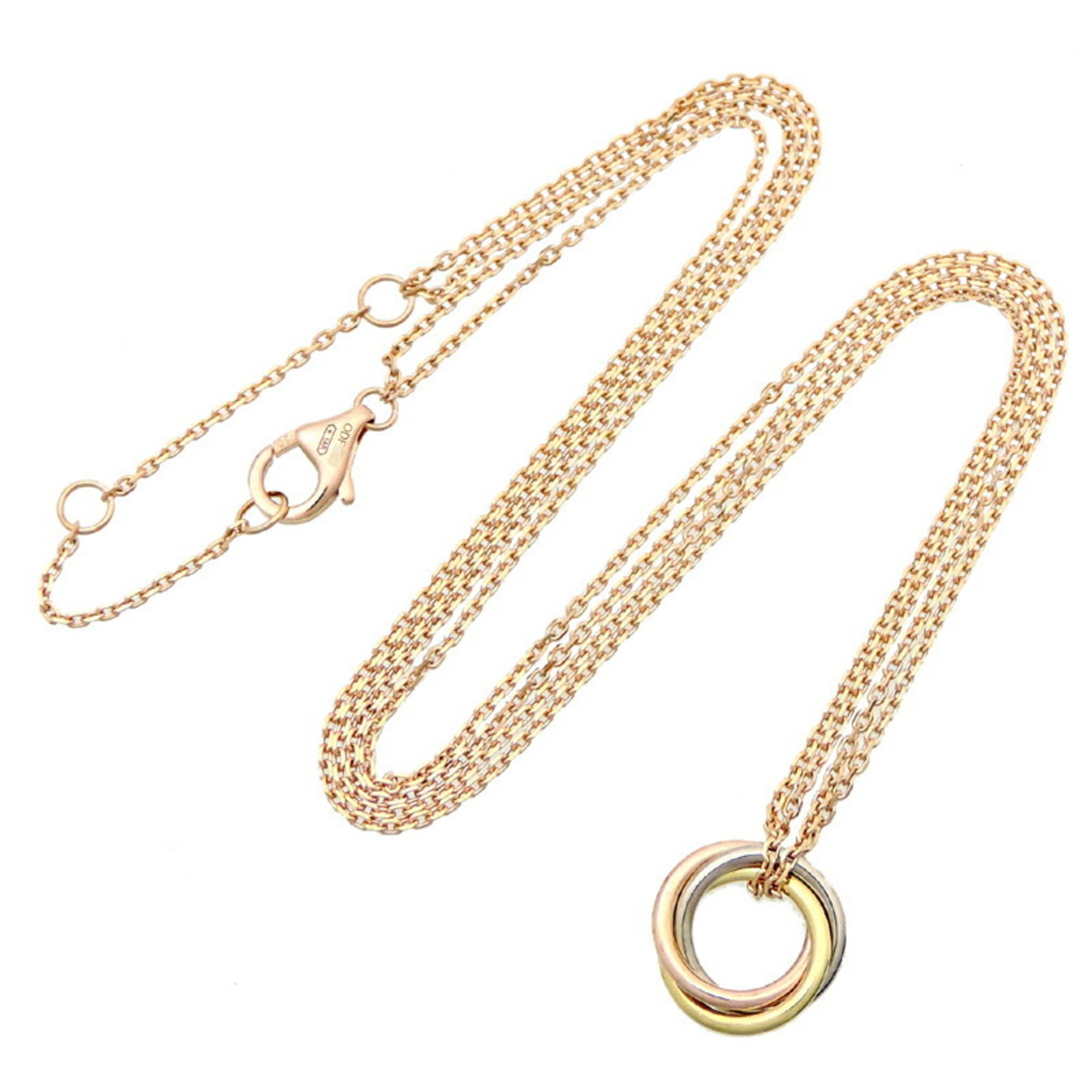 Cartier Sweet Trinity Women's Necklace B7218200 750 Yellow Gold