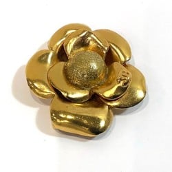 CHANEL Camellia Brooch P99 Gold Plated KB-8143