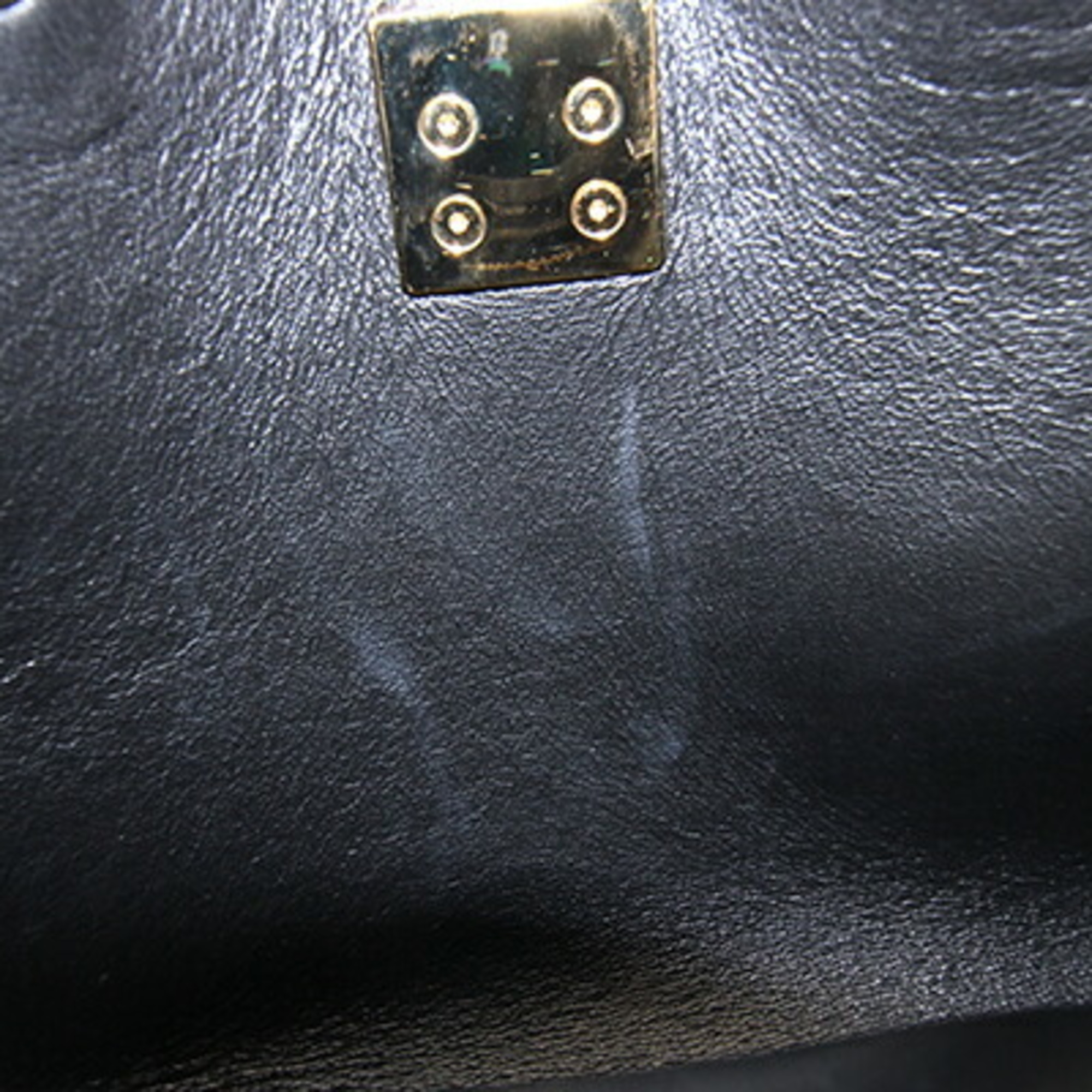 Salvatore Ferragamo Handbag Gancini Juliet AU-21 D658 Black Leather with Key Women's