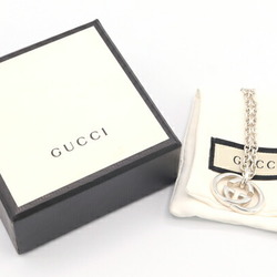 Gucci Necklace Interlocking G Brit 190484 SV Sterling Silver 925 Pendant Women's Men's GUCCI