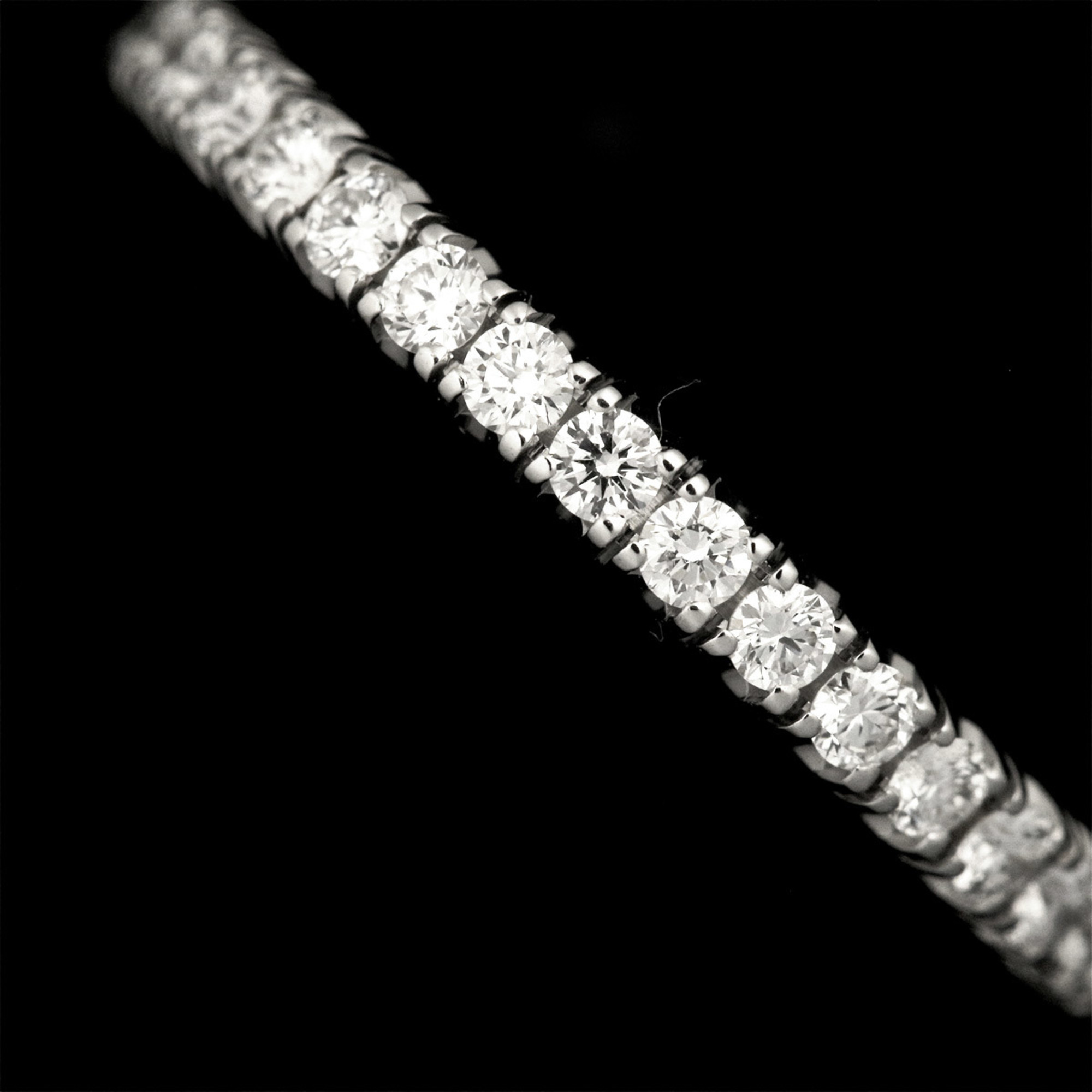 Cartier Etincelle #47 Ring Full Diamond K18 WG White Gold 750 ETINCELLE