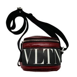 Valentino Garavani Body bag Shoulder PVC coated canvas/leather Red x Black Unisex z0410