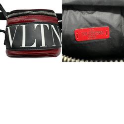 Valentino Garavani Body bag Shoulder PVC coated canvas/leather Red x Black Unisex z0410